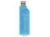 Branded Promotional MEMORY CARD READER in Blue Card Reader From Concept Incentives.