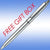 Branded Promotional HUSSAR BALL PEN in Silver Pen From Concept Incentives.