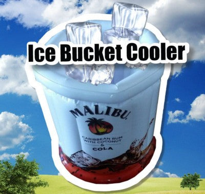 Branded Promotional INFLATABLE BUCKET COOLER Ice Bucket From Concept Incentives.