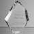 Branded Promotional CRYSTAL GLASS ICE PEAK AWARD Award From Concept Incentives.