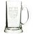 Branded Promotional ICON PLAIN HALF TANKARD Beer Glass From Concept Incentives.