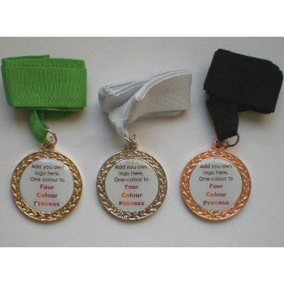 Branded Promotional PRINTED INSERT MEDAL Medal From Concept Incentives.