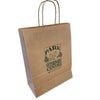 Branded Promotional TWIST HANDLE PAPER BAG SMALL Carrier Bag From Concept Incentives.