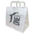 Branded Promotional PAPER TAPE HANDLE TAKEAWAY BAG Carrier Bag From Concept Incentives.