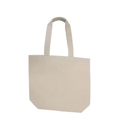 Branded Promotional INZI 8OZ YARN DYED CANVAS SHOPPER TOTE BAG Bag From Concept Incentives.