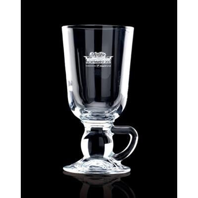 Branded Promotional IRISH COFFEE GLASS Coffee Glass From Concept Incentives.