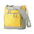 Branded Promotional COOL BAG with Front Pocket in Yellow Cool Bag From Concept Incentives.