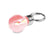 Branded Promotional LED LIGHT BULB SHAPE KEYRING in Clear Transparent Keyring From Concept Incentives.