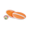 Branded Promotional CATCH & PLAY BEACH SUCTION BALL SET in Orange Beach Game From Concept Incentives.