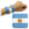 Branded Promotional SWEATBAND WRIST BAND Wrist Band From Concept Incentives.