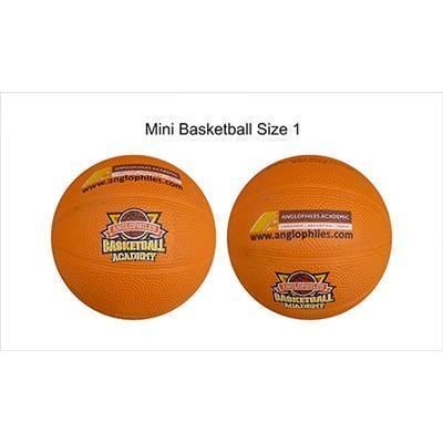 Branded Promotional MINI BASKETBALL Basketball Ball From Concept Incentives.