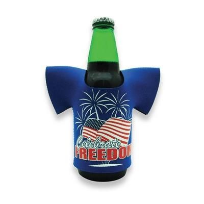 Branded Promotional FULL COLOUR JERSEY SHAPE FOAM COOLER Can Cooler From Concept Incentives.