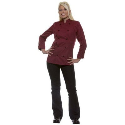 Branded Promotional AGATHE LADIES CHEF JACKET Jacket From Concept Incentives.