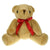 Branded Promotional 25CM PLAIN HONEY JOINTED BEAR Soft Toy From Concept Incentives.