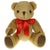 Branded Promotional 30CM PLAIN HONEY JOINTED BEAR Soft Toy From Concept Incentives.