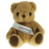 Branded Promotional 13CM HONEY JOINTED BEAR with Sash Soft Toy From Concept Incentives.