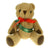 Branded Promotional 20CM HONEY JOINTED BEAR with Sash Soft Toy From Concept Incentives.