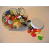 Branded Promotional JELLY BEANS in Personalised Micro Jar Sweets From Concept Incentives.