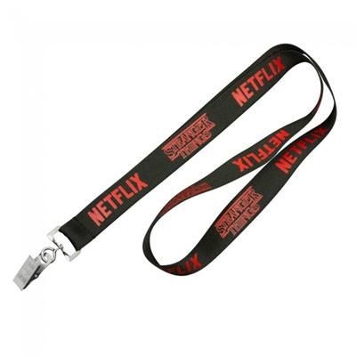 Branded Promotional FLAT NYLON LANYARD Lanyard From Concept Incentives.