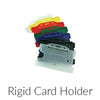 Branded Promotional RIGID CARD HOLDER Lanyard Accessory From Concept Incentives.