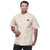 Branded Promotional KARLOWSKY GUSTAV SHORT SLEEVE CHEF JACKET Jacket From Concept Incentives.