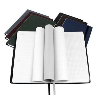 Branded Promotional LIFE PLANNER HAMPTON LEATHER Journal Note Book From Concept Incentives.