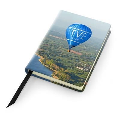 Branded Promotional FULL COLOUR POCKET CASEBOUND NOTE BOOK Journal Note Book From Concept Incentives.