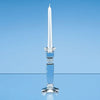 Branded Promotional LEAD CRYSTAL CARLA CANDLE STICK HOLDER Candle Sticks From Concept Incentives.