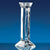 Branded Promotional LEAD CRYSTAL PADOVA CANDLE STICK HOLDER Candle Sticks From Concept Incentives.