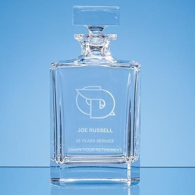 Branded Promotional LEAD CRYSTAL BERLINETTA SPIRIT DECANTER Decanter From Concept Incentives.