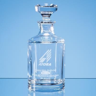 Branded Promotional LEAD CRYSTAL BORIS SPIRIT DECANTER Decanter From Concept Incentives.