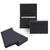 Branded Promotional SANDRINGHAM NAPPA LEATHER BUSINESS CARD HOLDER in Black Business Card Holder From Concept Incentives.