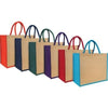 Branded Promotional ECO-NATURAL YALDING JUTE TOTE GROUP Bag From Concept Incentives.