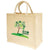 Branded Promotional LARGE NATURAL JUCO SHOPPER TOTE BAG FOR LIFE with Large Gusset Bag From Concept Incentives.
