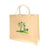 Branded Promotional LARGE NATURAL JUTE LANDSCAPE SHOPPER TOTE BAG FOR LIFE Bag From Concept Incentives.