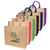 Branded Promotional NATURAL JUTE SHOPPER TOTE BAG with Dyed Gusset Bag From Concept Incentives.