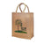 Branded Promotional TATTON SMALL JUTE CONFERENCE BAG with 40cm Web Handles Bag From Concept Incentives.