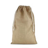 Branded Promotional JUTE SACK NON-LAMINATED BAG with Cotton Drawstring Bag From Concept Incentives.