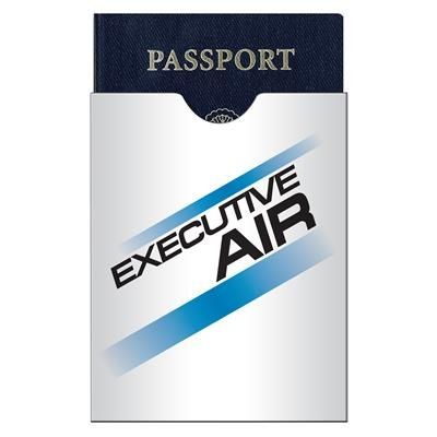 Branded Promotional RFID BLOCKER-PASSPORT HOLDER Presentation Box From Concept Incentives.