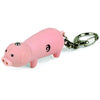 Branded Promotional OINK PIG KEYHOLDER KEYRING in Pink Keyring From Concept Incentives.