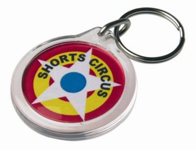 Branded Promotional ROUND SHAPE KEYRING Keyring From Concept Incentives.