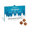 Branded Promotional MAXI CLASSIC ADVENT CALENDAR with Milk Chocolate Calendar From Concept Incentives.