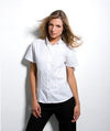 Branded Promotional KUSTOM KIT LADIES SHORT SLEEVE PREMIUM SHIRT Shirt From Concept Incentives.