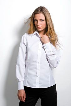 Branded Promotional KUSTOM KIT LONG SLEEVE BUSINESS SHIRT Shirt From Concept Incentives.