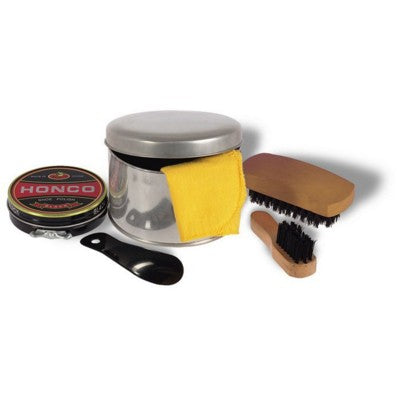 Branded Promotional SHOE SHINE KIT in Tin Gift Box Shoe Shine Kit From Concept Incentives.