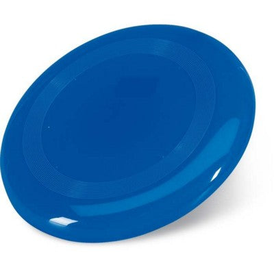 Branded Promotional PLASTIC FRISBEE in Blue Frisbee From Concept Incentives.