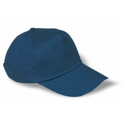 Branded Promotional BASEBALL CAP in Blue Baseball Cap From Concept Incentives.