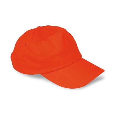 Branded Promotional BASEBALL CAP in Red Baseball Cap From Concept Incentives.