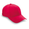 Branded Promotional BASEBALL CAP in Soft Cotton in Red Baseball Cap From Concept Incentives.