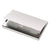 Branded Promotional METAL BUSINESS CARD POCKET HOLDER in Matt Silver Business Card Holder From Concept Incentives.